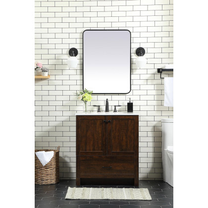 Elegant Bathroom Vanity - Espresso (VF2830EX)