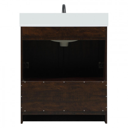 Elegant Bathroom Vanity - Espresso (VF2830EX-BS)