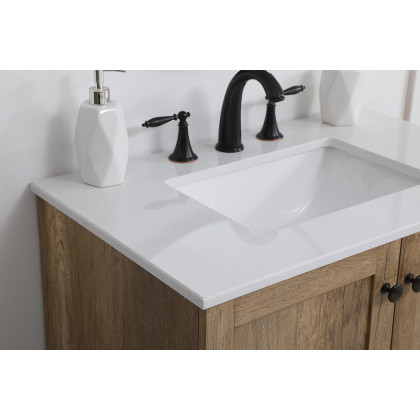 Elegant Bathroom Vanity - Natural Oak (VF2830NT)