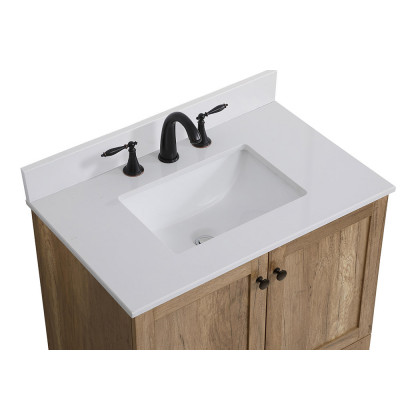 Elegant Bathroom Vanity - Natural Oak (VF2830NT-BS)