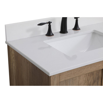 Elegant Bathroom Vanity - Natural Oak (VF2830NT-BS)