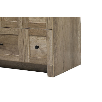 Elegant Bathroom Vanity - Natural Oak (VF2832NT-BS)