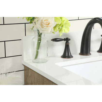 Elegant Bathroom Vanity - Natural Oak (VF2832NT-BS)