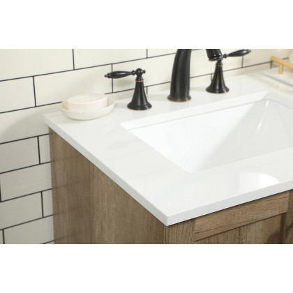 Elegant Bathroom Vanity - Natural Oak (VF2836NT)