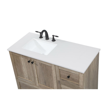 Elegant Bathroom Vanity - Natural Oak (VF2842NT)