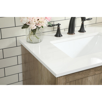 Elegant Bathroom Vanity - Natural Oak (VF2842NT)
