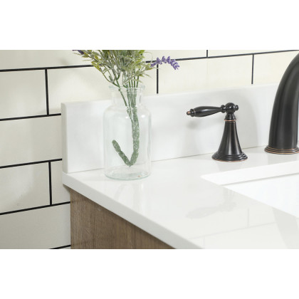 Elegant Bathroom Vanity - Natural Oak (VF2842NT-BS)