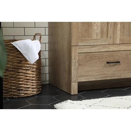 Elegant Bathroom Vanity - Natural Oak (VF2842NT-BS)