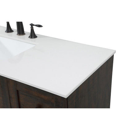 Elegant Bathroom Vanity - Espresso (VF2848EX)