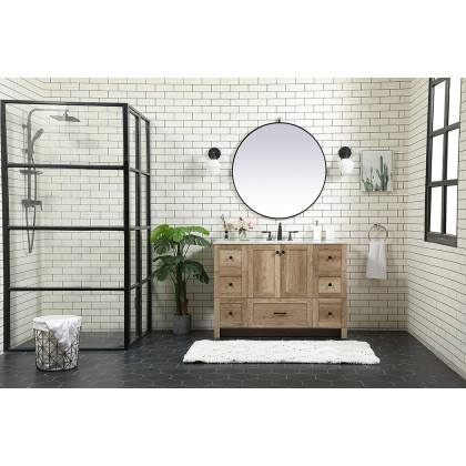 Elegant Bathroom Vanity - Natural Oak (VF2848NT)