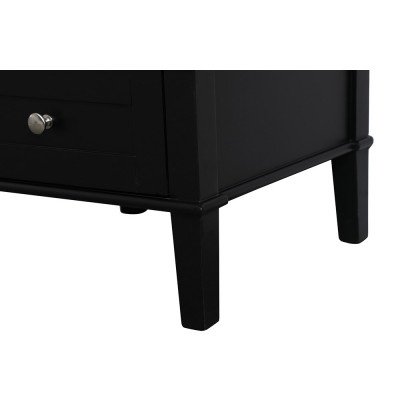 Elegant Bathroom Vanity - Black, L 21" (VF30221BK)