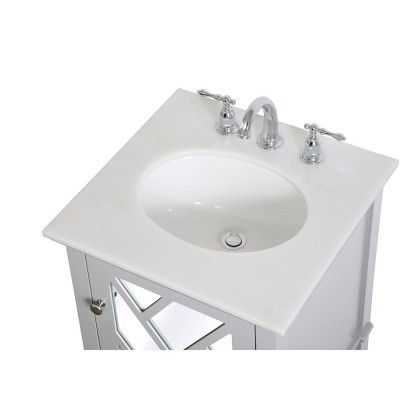 Elegant Bathroom Vanity - Gray, L 21" (VF30221GR)