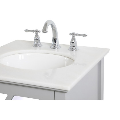 Elegant Bathroom Vanity - Gray, L 21" (VF30221GR)