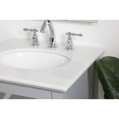 Elegant Bathroom Vanity - Gray, L 21" (VF30221GR)