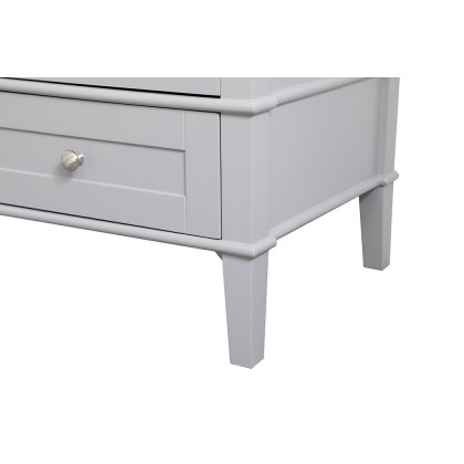 Elegant Bathroom Vanity - Gray, L 24" (VF30224GR)