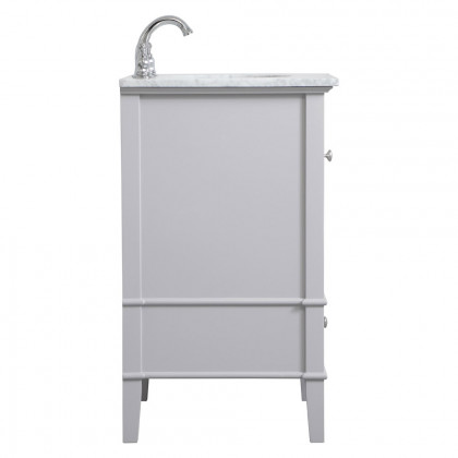 Elegant Bathroom Vanity - Gray, L 24" (VF30224GR)