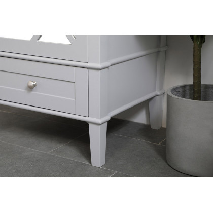 Elegant Bathroom Vanity - Gray, L 24" (VF30224GR)
