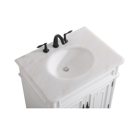 Elegant Bathroom Vanity - Antique White (VF30430AW)