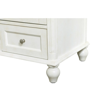 Elegant Bathroom Vanity - Antique White (VF30519AW)