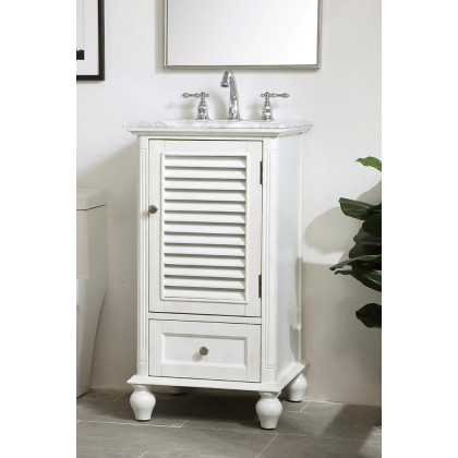 Elegant Bathroom Vanity - Antique White (VF30519AW)