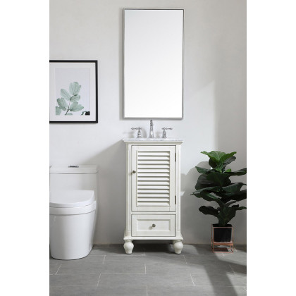 Elegant Bathroom Vanity - Antique White (VF30519AW)