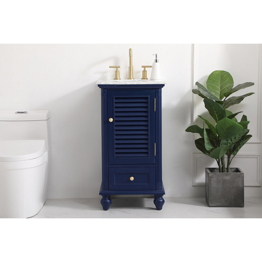 Elegant Bathroom Vanity - Blue (VF30519BL)