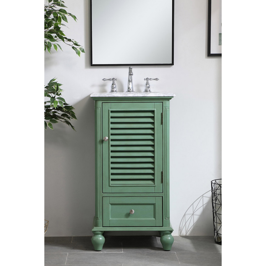 Elegant Bathroom Vanity - Vintage Mint (VF30519VM)