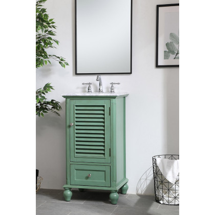 Elegant Bathroom Vanity - Vintage Mint (VF30519VM)