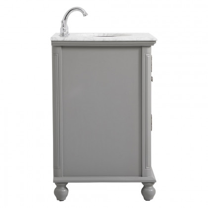 Elegant Bathroom Vanity - Gray, L 24" (VF30524GR)