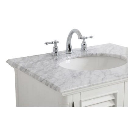 Elegant Bathroom Vanity - Antique White, L 30" (VF30530AW)