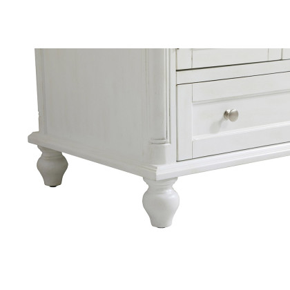 Elegant Bathroom Vanity - Antique White, L 30" (VF30530AW)