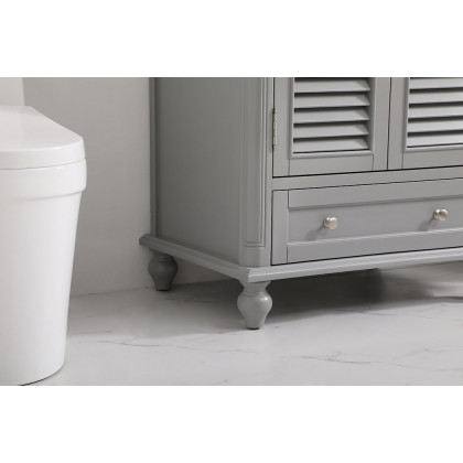 Elegant Bathroom Vanity - Gray, L 30" (VF30530GR)