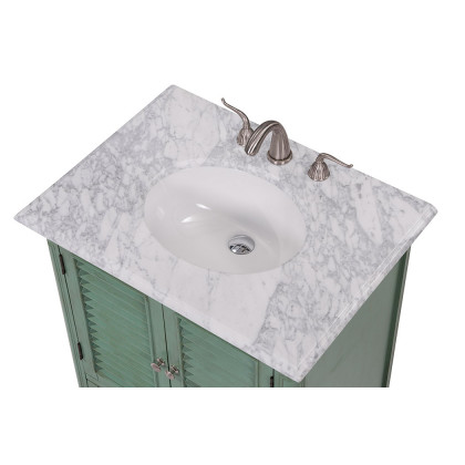 Elegant Bathroom Vanity - Vintage Mint, L 30" (VF30530VM)