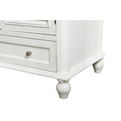 Elegant Bathroom Vanity - Antique White, L 36" (VF30536AW)