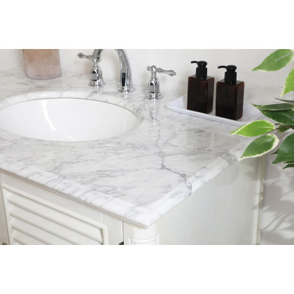 Elegant Bathroom Vanity - Antique White, L 36" (VF30536AW)
