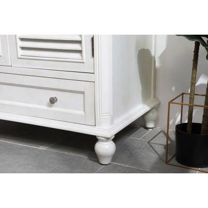 Elegant Bathroom Vanity - Antique White, L 36" (VF30536AW)