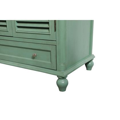 Elegant Bathroom Vanity - Vintage Mint, L 36" (VF30536VM)