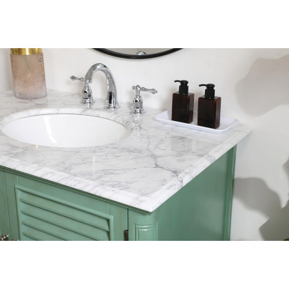 Elegant Bathroom Vanity - Vintage Mint, L 36" (VF30536VM)