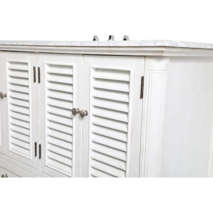 Elegant Bathroom Vanity - Antique White (VF30548AW)