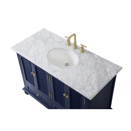 Elegant Bathroom Vanity - Blue (VF30548BL)