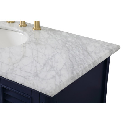 Elegant Bathroom Vanity - Blue (VF30548BL)