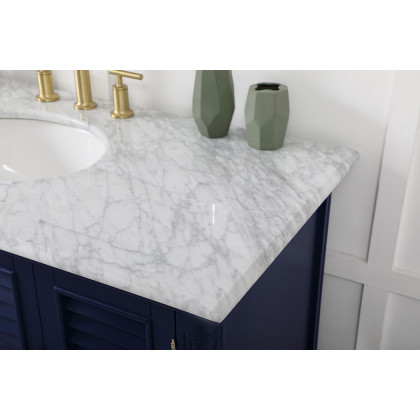 Elegant Bathroom Vanity - Blue (VF30548BL)