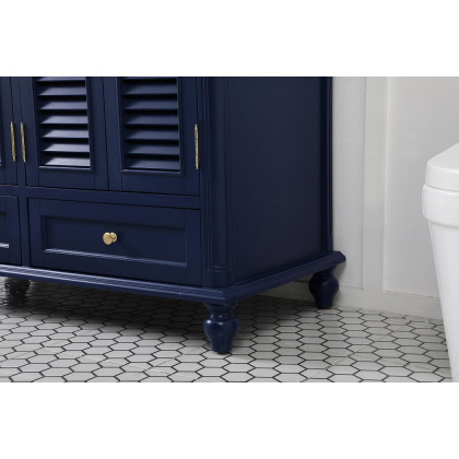 Elegant Bathroom Vanity - Blue (VF30548BL)