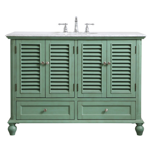 Elegant Bathroom Vanity - Vintage Mint (VF30548VM)
