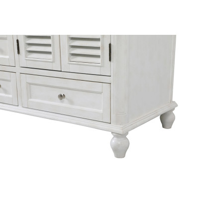 Elegant Bathroom Vanity - Antique White (VF30560DAW)