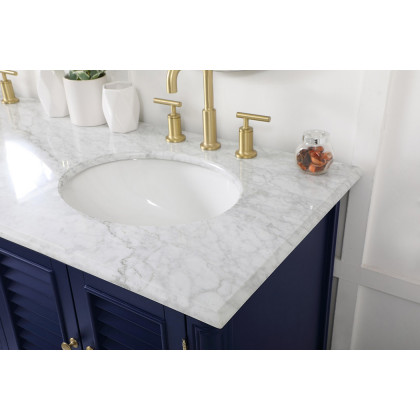 Elegant Bathroom Vanity - Blue (VF30560DBL)