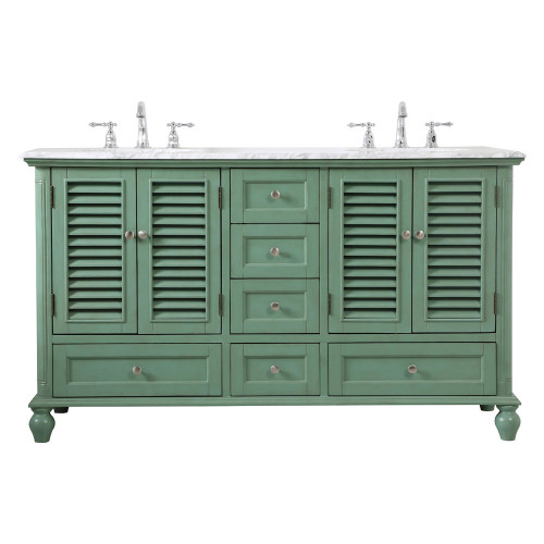 Elegant Bathroom Vanity - Vintage Mint (VF30560DVM)