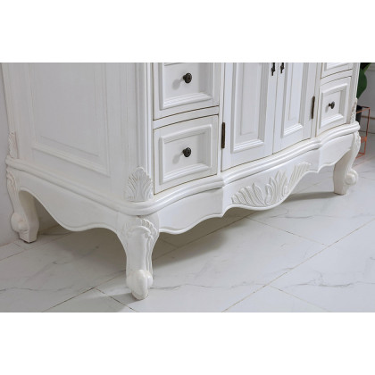 Elegant Bathroom Vanity - Antique White, L 42" (VF38842AW)