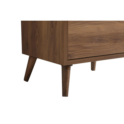 Elegant Bathroom Vanity - Walnut Brown, L 24" (VF41024WB)