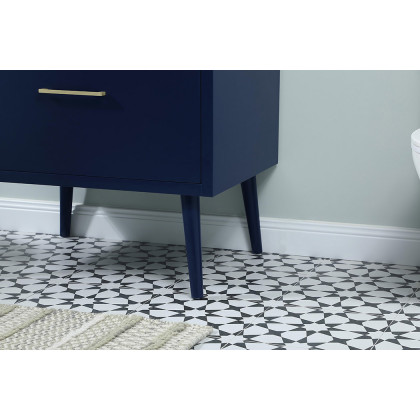 Elegant Bathroom Vanity - Blue (VF41030MBL)
